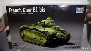 Обзор и сборка Char B1 bis  Trumpeter 1:72
