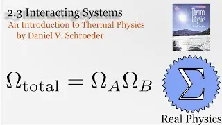 2.3 Interacting Systems (Thermal Physics) (Schroeder)