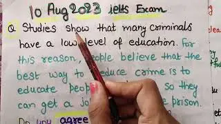 IELTS Writing task 2-IELTS Agree Disagree Essay | How to write agree disagree- agree disagree ielts