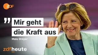 Warum Malu Dreyer zurücktritt | heute in Deutschland