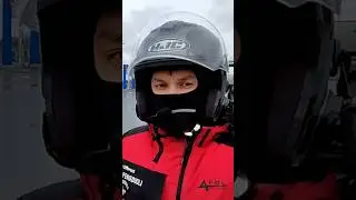 Выехал в гололед, снег и холод, на мотоцикле в дальняк 600+ км. 