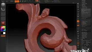 Уменьшение количества полигонов в ZBRUSH для ЧПУ ( 3д принтера)