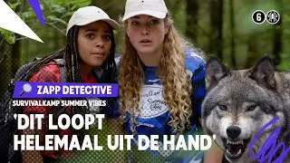 OP DE VLUCHT VOOR WOLVEN 😧🐺 | Zapp Detective | #6 Survivalkamp Summer Vibes | NPO Zapp