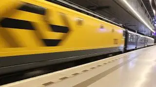 Vrienden van het spoorwegmuseum op pad met de 1312 komen door Delft op 22-06-2019.