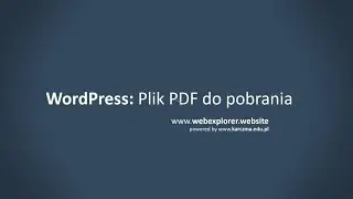 Jak dodać plik PDF do pobrania w WordPress?