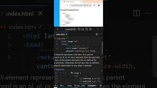 Nested list #ytshort #share