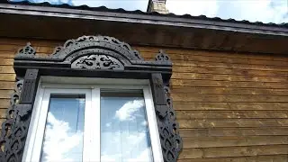 Изготовление наличников для окон с прорезной резьбой своими руками.