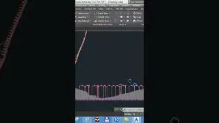 Longitudinal and cross section production in civil 3D 