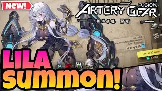 Artery Gear Fusion Global - I Summoned For Lila *Atelier Collab Summon*