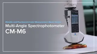Konica Minolta Spectrophotometer CM-M6 for Metallic and Pearlescent Color Measurement