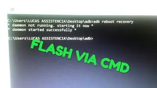 Fix problem  Flashing via adb fastboot on android | CMD flashing software