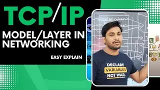 TCP/IP  Model in networking | #tcpip | #tcp | #networking