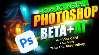 New Method!  How to Download Photoshop Beta for FREE! | Generative Fill
