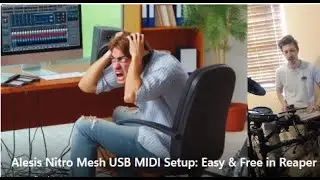 Alesis Nitro USB MIDI Setup: Easy & Free in Reaper