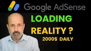 Loading Reality of 2000 USD per day from Google AdSense | AdSense Loading kia hay |  urdu  हिंदी में