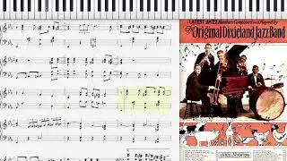 Dixieland One Step by Nick La Rocca (1918, Jazz piano)