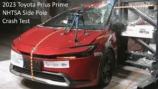 2023-2025 Toyota Prius Prime (PHEV) NHTSA Side Pole Crash Test
