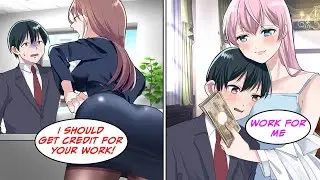 [Manga Dub] I fainted from fatigue. A female CEO saved me… [RomCom]