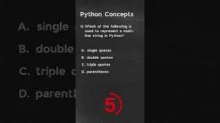 Which of the following is used to represent a multi line string in Python? | Python Questions