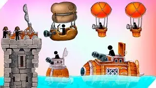 ТОП КАТАПУЛЬТА - ПУШКА. Катапульта: Атака пиратов The Catapult: Clash With Pirates Игры для андроид