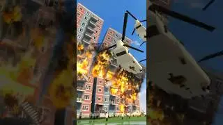 Realistic Plane Crash Physics 😱
