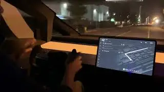 Cybertruck drive inside and interior