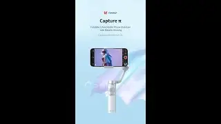 Funsnap Capture π Складной 3-осевой Карманный стабилизатор