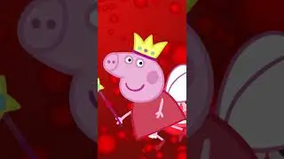 Peppa Pig 🐷 What color is Peppa's dress?👗 #peppapig #shorts #forkids #colors