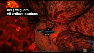 Ark | Valguero | All artifact locations
