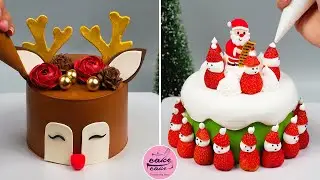 Simple Cake Designs For Noel 2024 | How To Make Cake Decorating Tutorials  for Merry Christmas