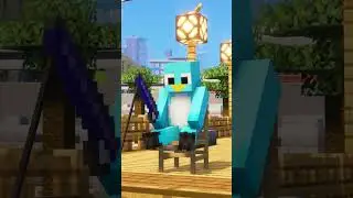 Milo Goes Fishing in Minecraft…