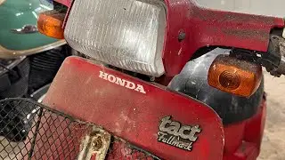Honda Tact Fullmark - мое первое ретро!