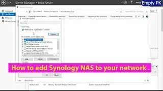 How to add Synology NAS to your network..