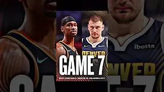 Jokic & The Denver FORCE game 7 😈🔥