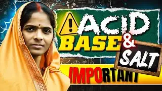 HINDI MEDIUM class-10th science ch-2 by poonam mam l math by poonam mam class 10 l acid base & salt