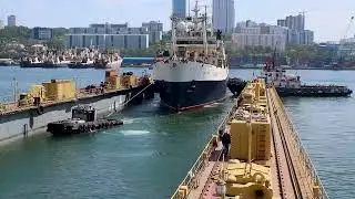 Завершился ремонт траулера 