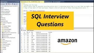 Find Active Users in SQL || Asked by Amazon