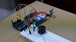 Arduino IR Obstacle Sensor Buzzer With LED
