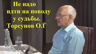 Не надо идти на поводу у судьбы. Торсунов О.Г.