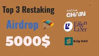 Maximize Ethereum Holdings with Airdrop Strategy | Eigenlayer Restaking  3 in 1 Airdrop | #airdrop