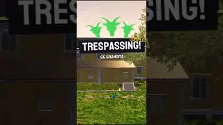 what happens if blow up grandma in goat simulator #shorts #funny