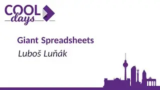 Giant Spreadsheets in Collabora Online by Luboš Luňák 🆒 