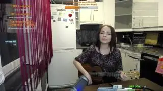 Августа, укулеле на стриме. OnLifeTV