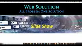 How to make a full width slideshow for your webpage || Make a responsive slideshow