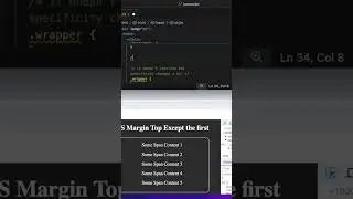 CSS pseudo classes for margin #coding #webdev #css3