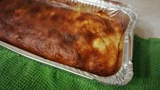 Шарлотка с творогом.