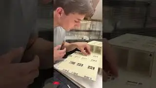 Architecture Model Making #shorts #architecture #architecturedesign #architecturemodel