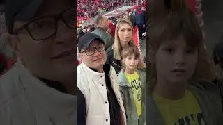 КОТЭ ГЕНИЧ ПРИШЕЛ НА МАТЧ СПАРТАК - ЛОКО С СЕМЬЕЙ