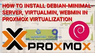 Debian 10.5 Minimal Server Installation with Virtualmin Webmin Installation