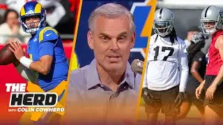 Matthew Stafford, Derek Carr are Tier 2 QBs, Davante Adams' 'Hall of Famer' words | NFL | THE HERD